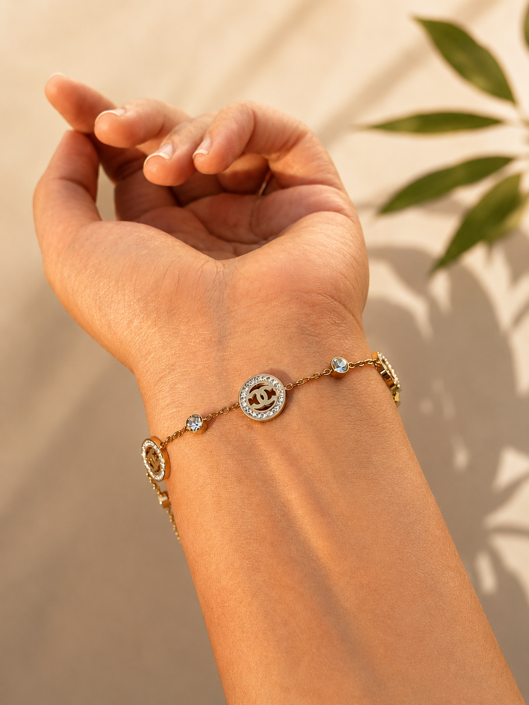 Sunlit Circle Bracelet