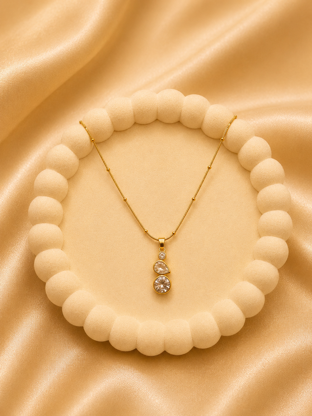 Crystal Cascade Pendant