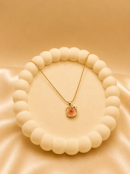Bloom Kitty Pendant