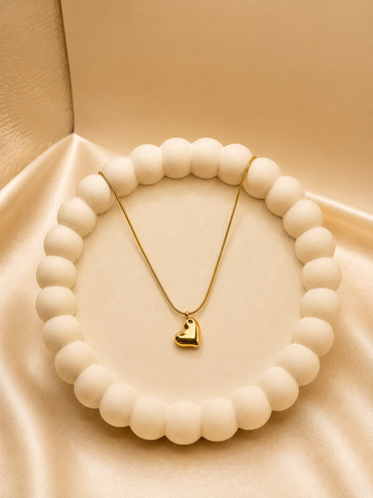 Peekaboo Heart Necklace
