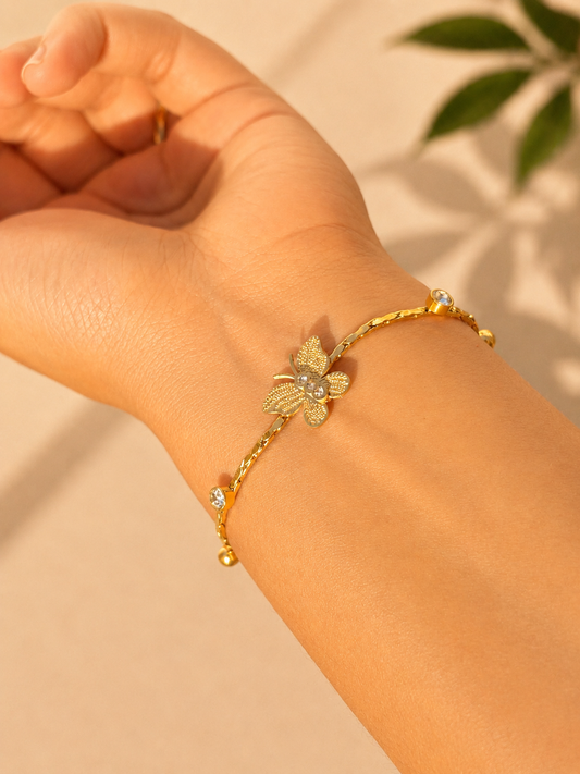 Golden Bloom Bracelet