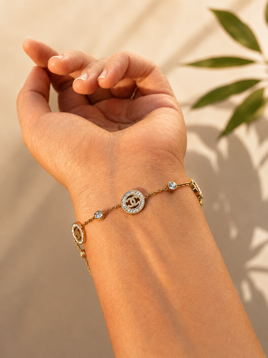 Sunlit Circle Bracelet