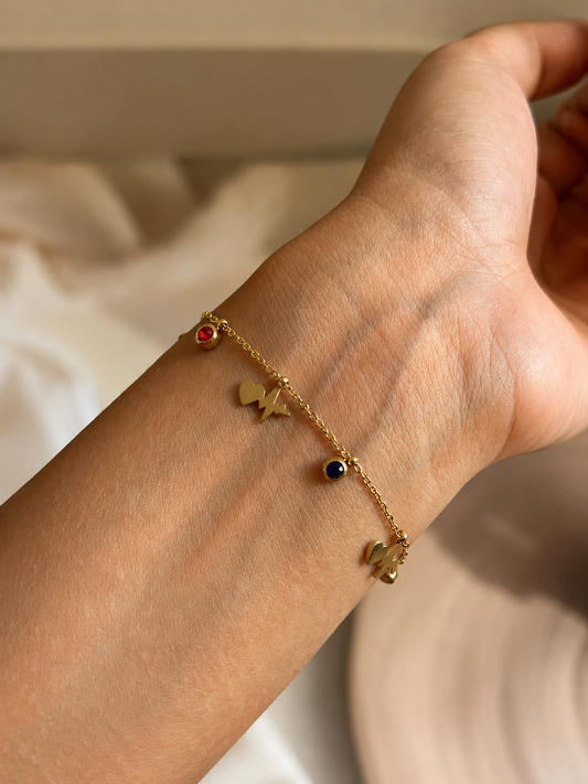 Pulse & Heart Bracelet