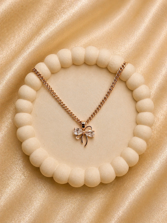 Coquette Bow Chain