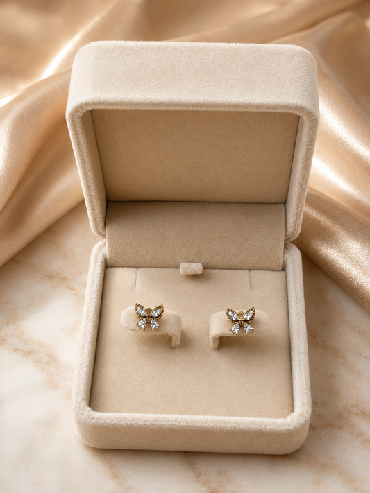 Flutter Butterfly Stud