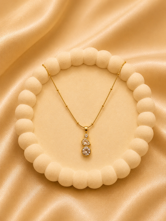 Crystal Cascade Pendant