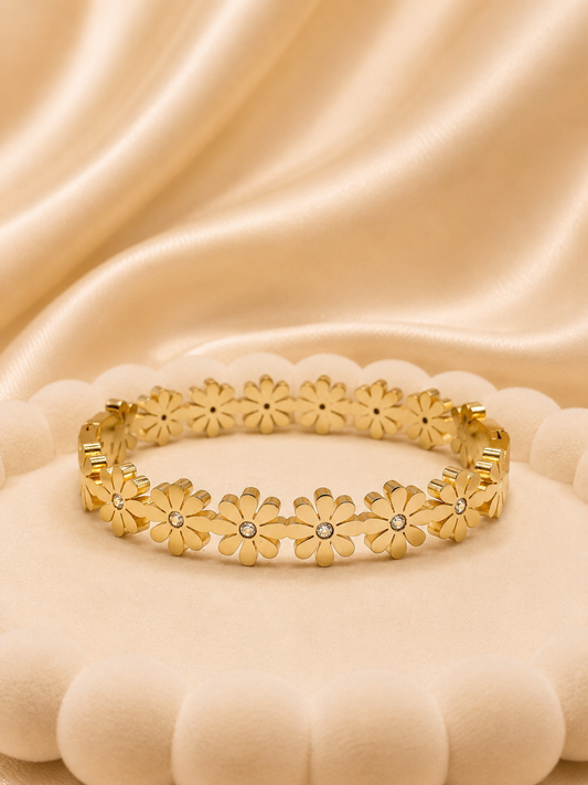 Golden Daisy Bracelet