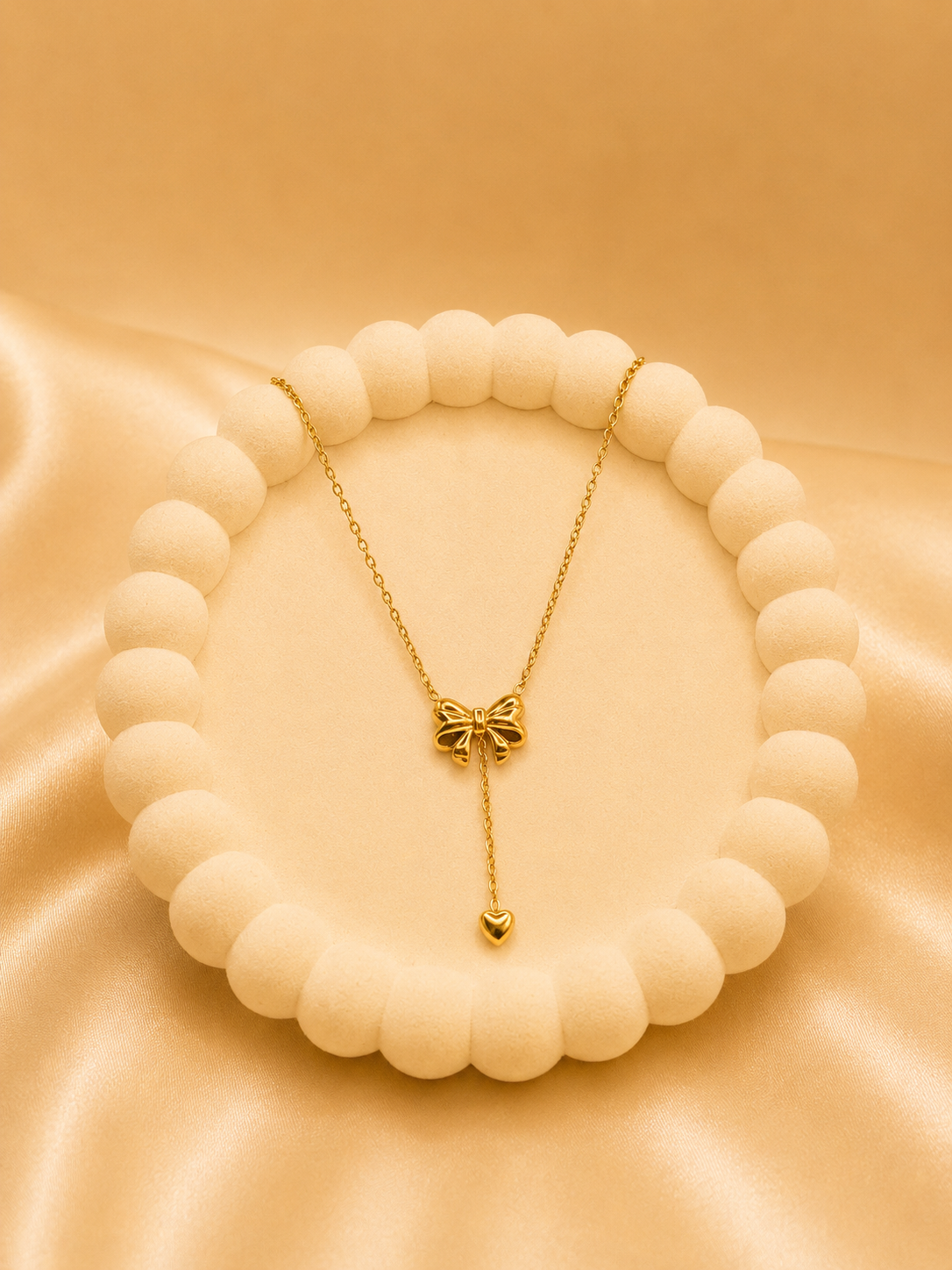 Coquette Heart Necklace