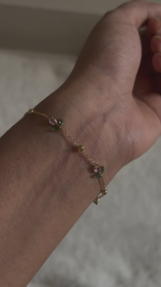 Blush Tulip Bracelet